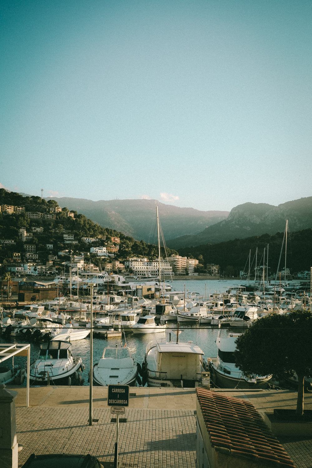 Port de Sollér als Postkartenmotiv